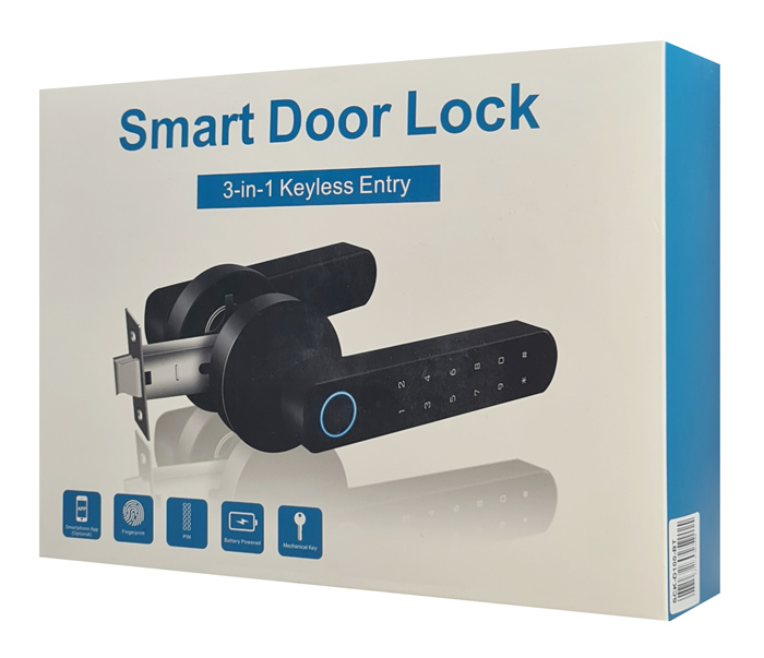 SECUKEY ηλεκτροπύρος D100-BT, συνδυασμού & fingerprint, μαύρος - Image 5