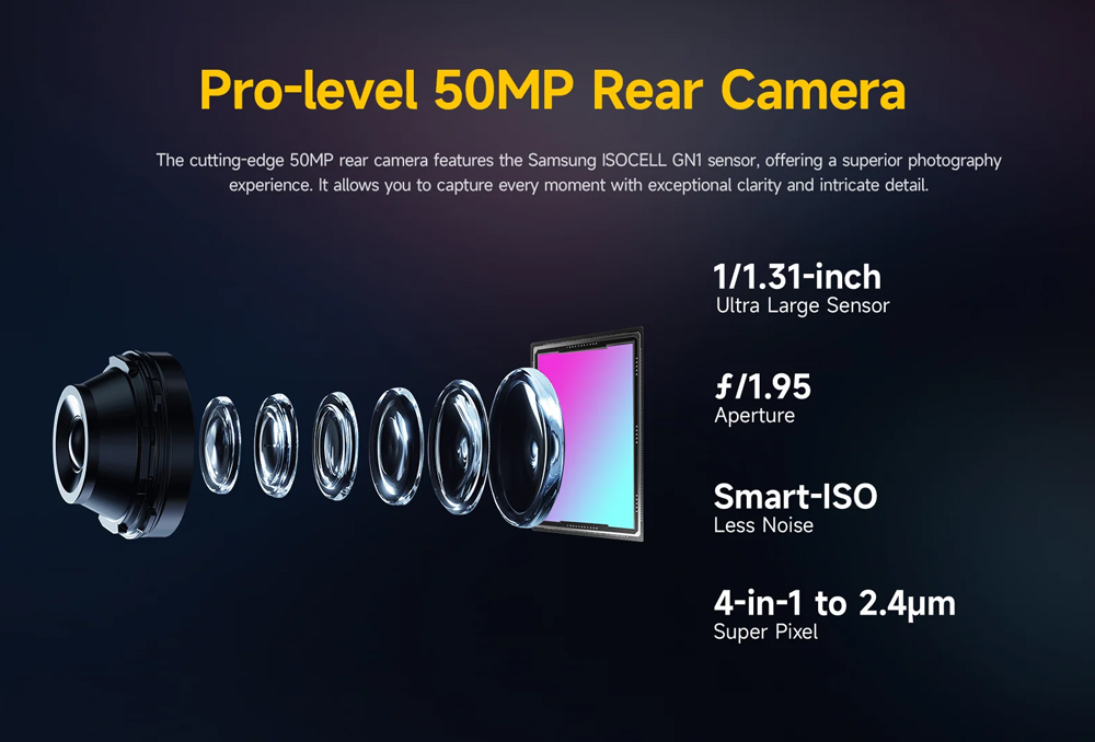 ULEFONE tablet Armor Pad 3 Pro, 10.36", 8/256GB, 33280mAh, 4G, μαύρο - Image 5