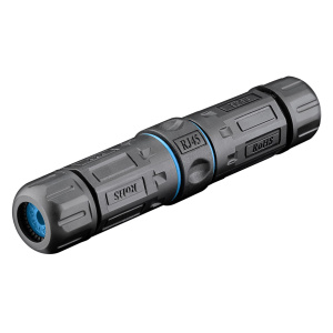 POWERTECH αδιάβροχος σύνδεσμος RJ45 CAB-N427, CAT 6, IP68, μαύρος